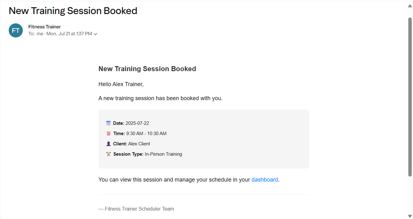 Email Integration screenshot